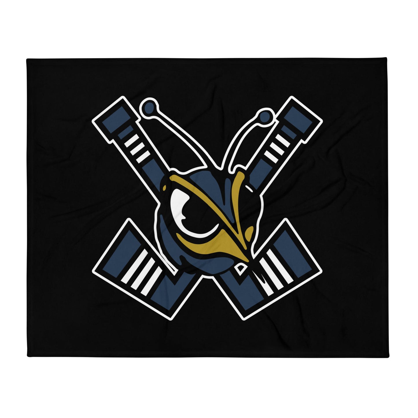 Throw Blanket | HORNETS | Emblem Logo