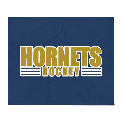 Throw Blanket | HORNETS | Hive Elite Logo