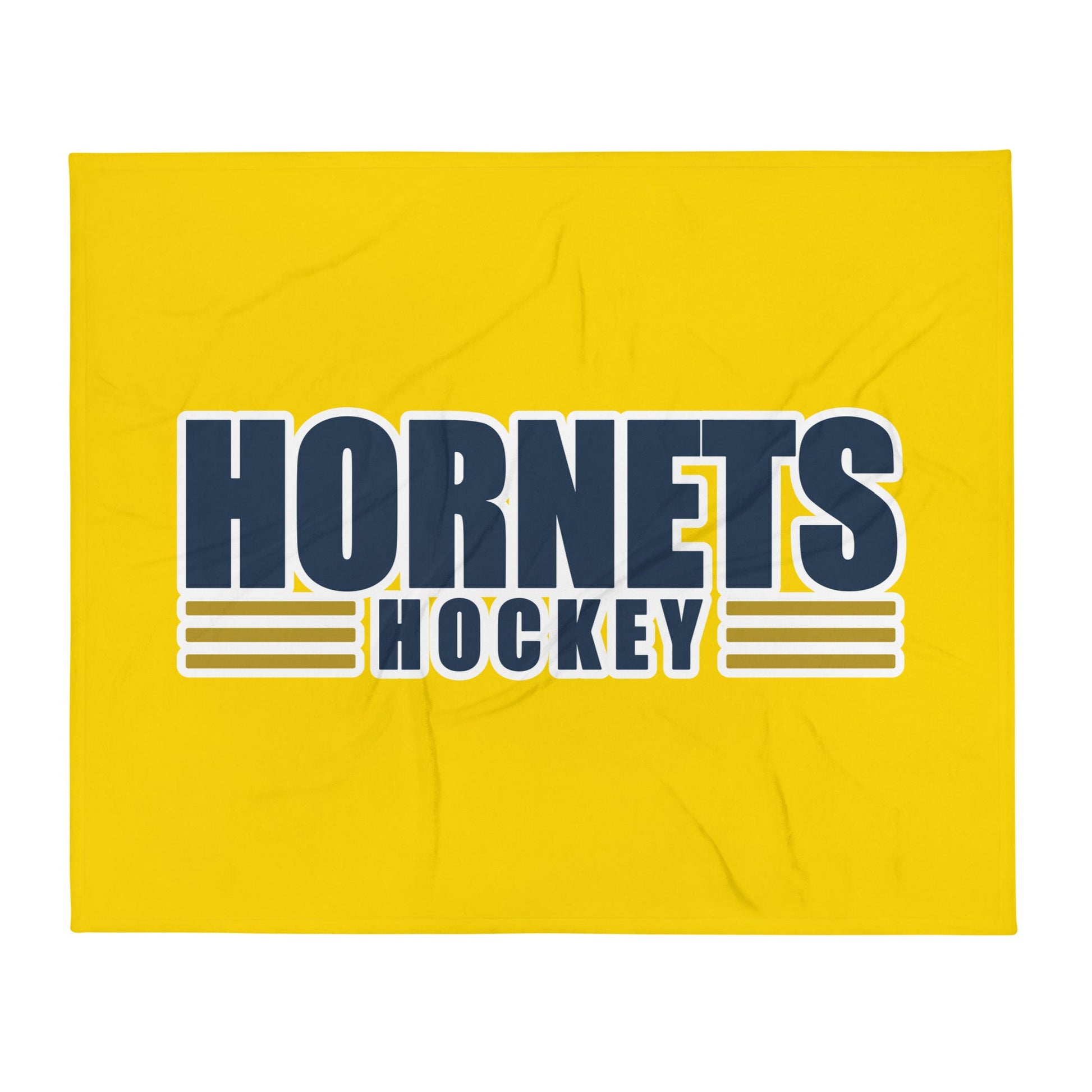 Throw Blanket | HORNETS | Modern Script Logo