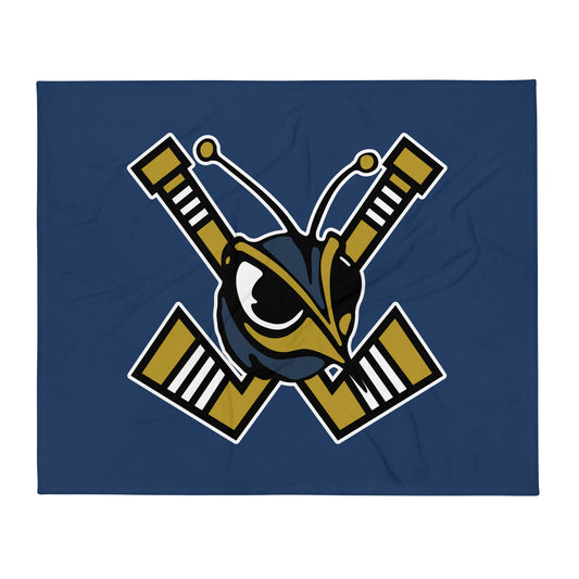 Throw Blanket | HORNETS | Vanguard Logo