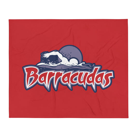Throw Blanket | Johnson Ranch Barracudas