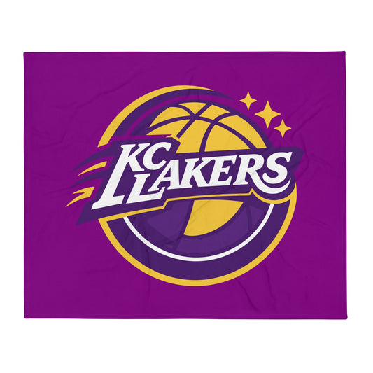 Throw Blanket | KC LAKERS - TGTI | Crest Logo