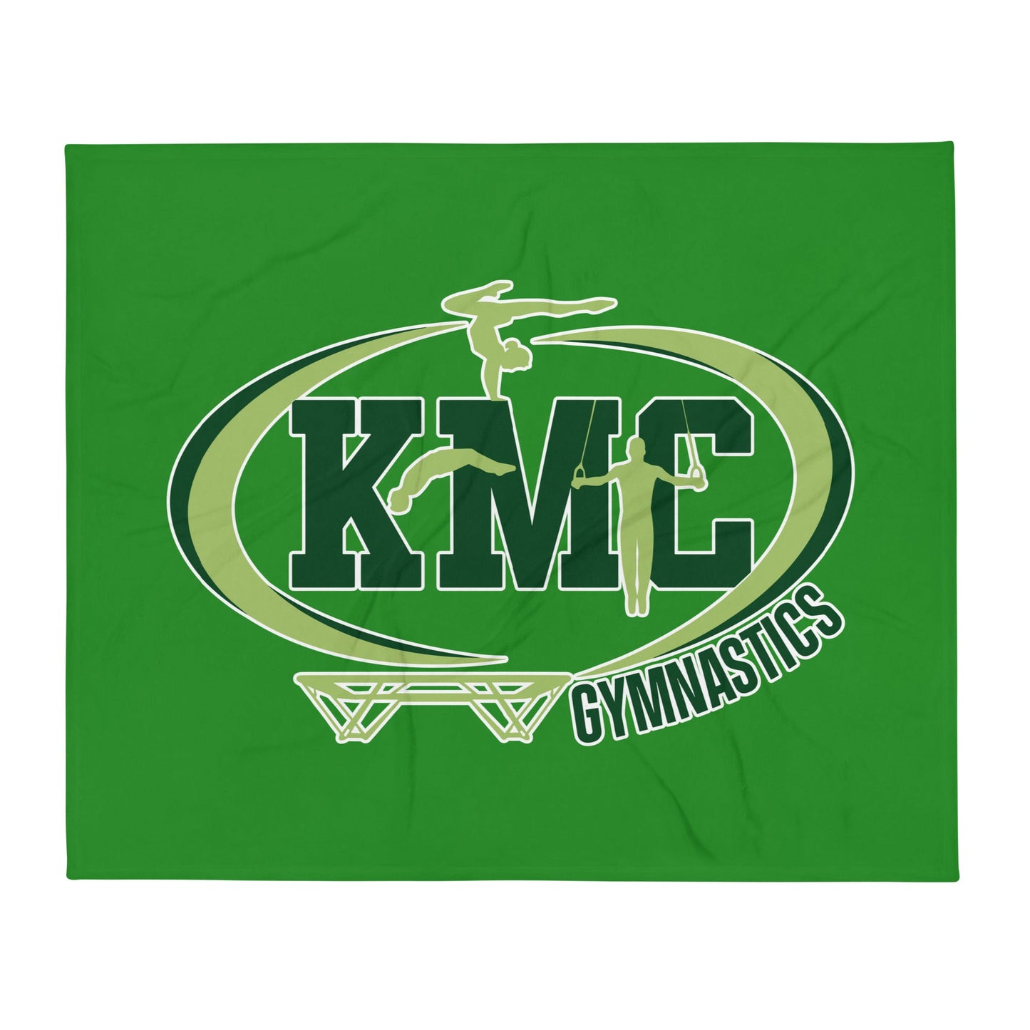 Throw Blanket | KMC Dance & Gymnastics | Crest Logo