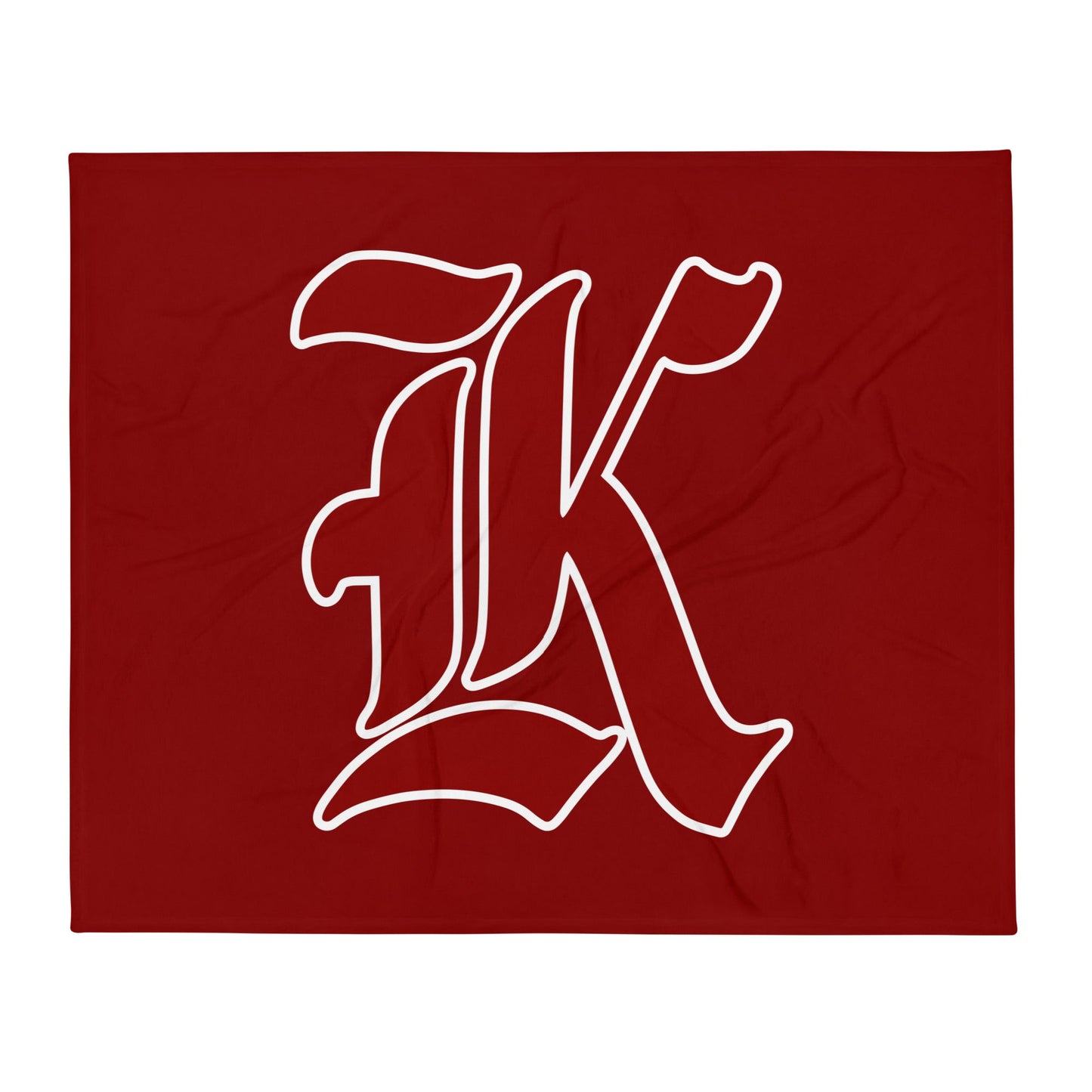 Throw Blanket | Kofa Baseball Booster Club | Crest Lettermark Logo