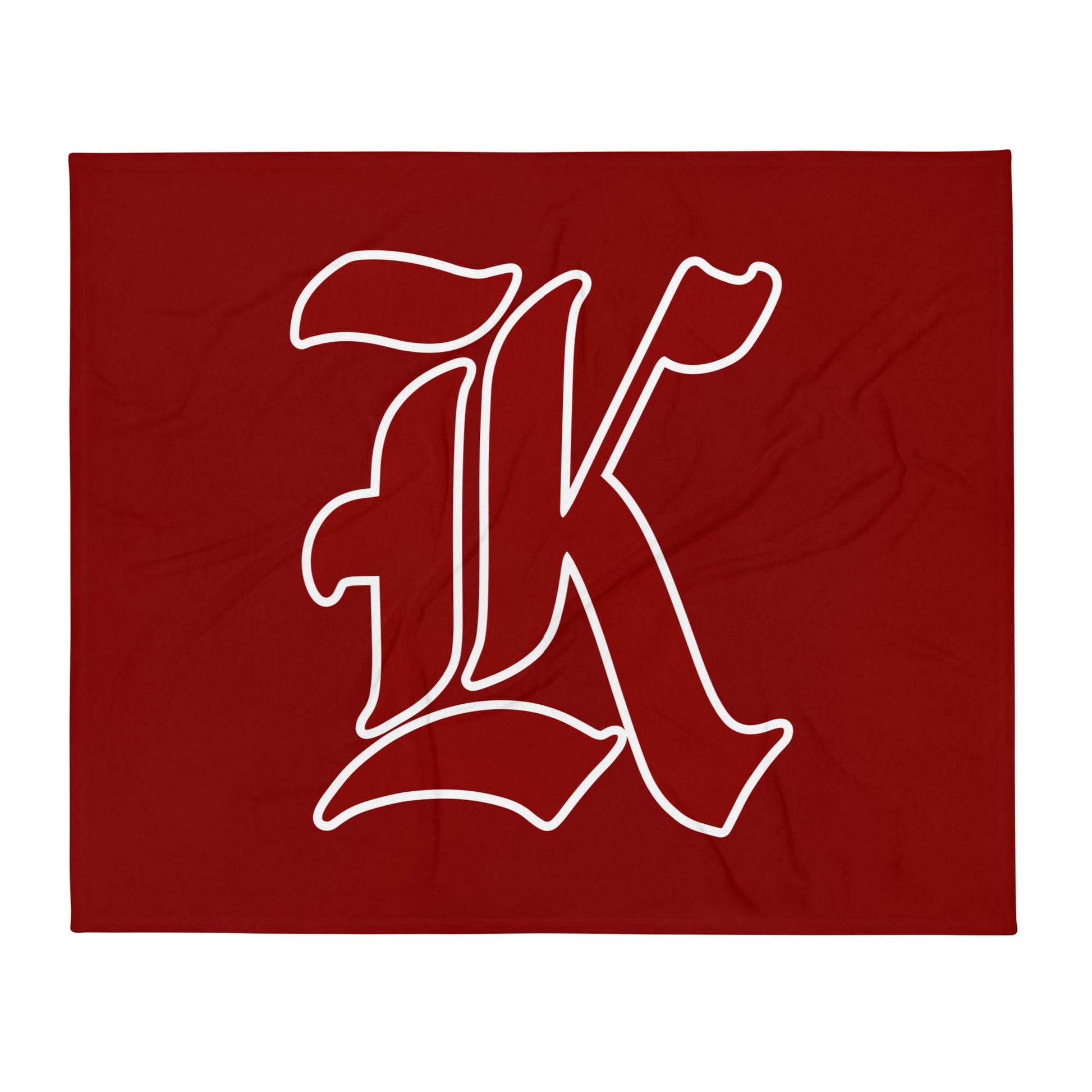Throw Blanket | Kofa Baseball Booster Club | Crest Lettermark Logo