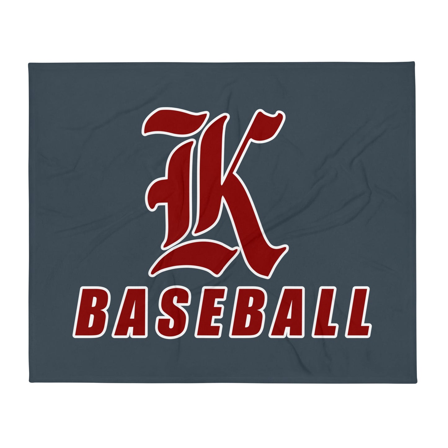 Throw Blanket | Kofa Baseball Booster Club | Vanguard Logo