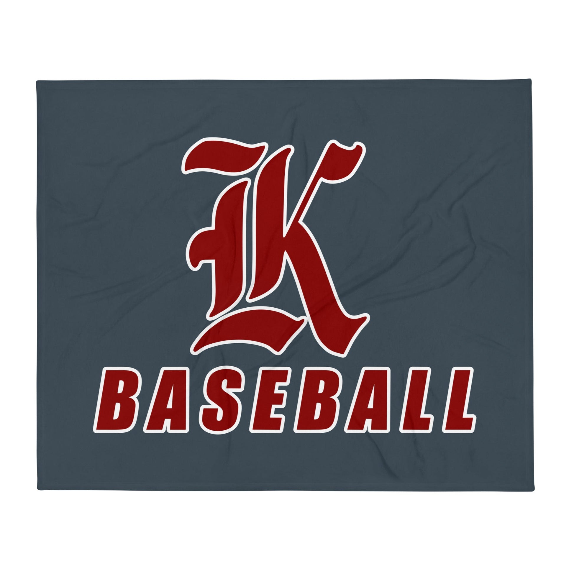 Throw Blanket | Kofa Baseball Booster Club | Vanguard Logo