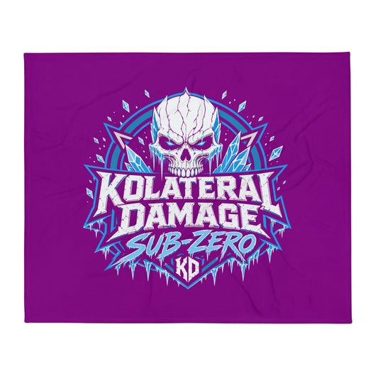 Throw Blanket | Kolateral Damage E-Sports | Shield Logo