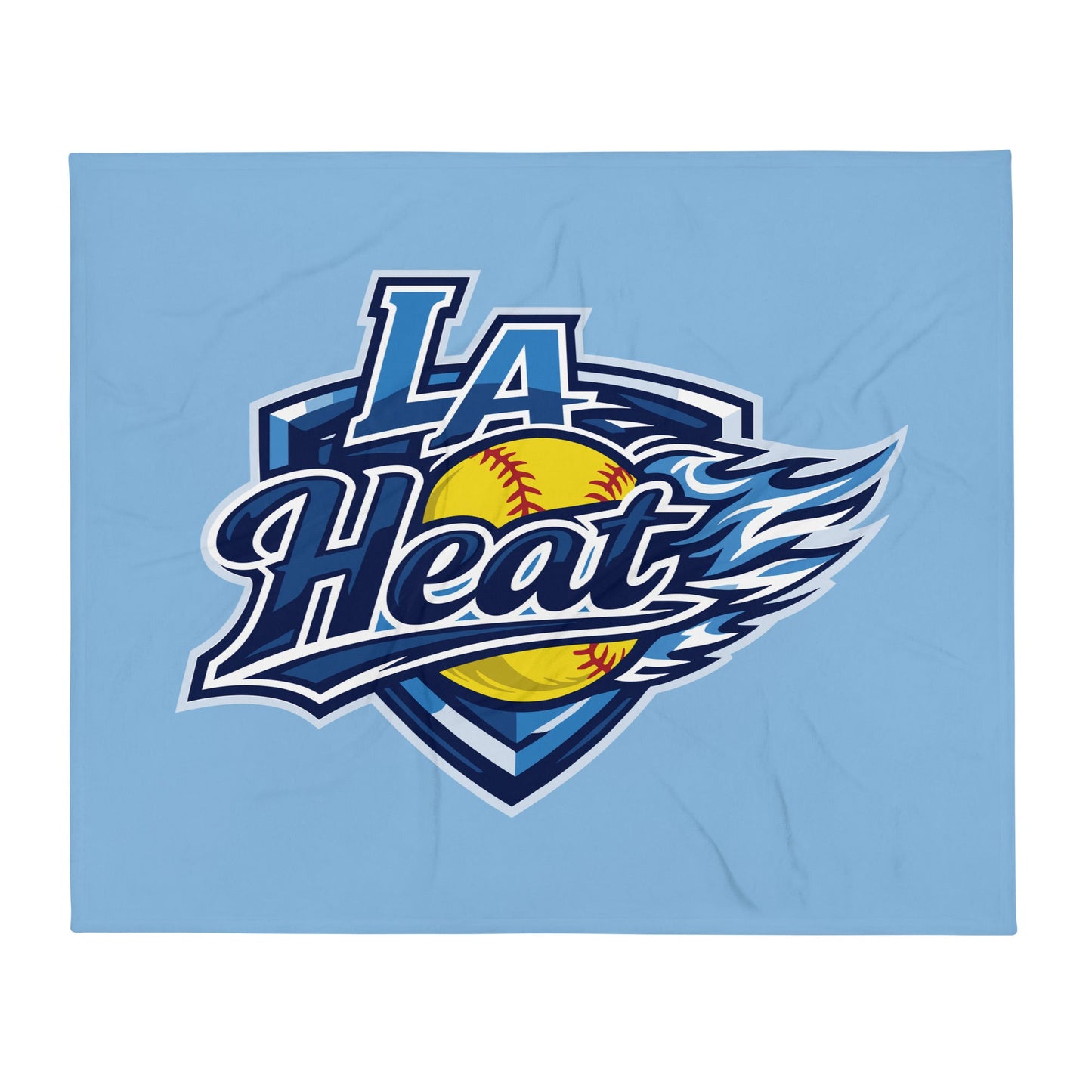 Throw Blanket | LA Heat | Alt Logo