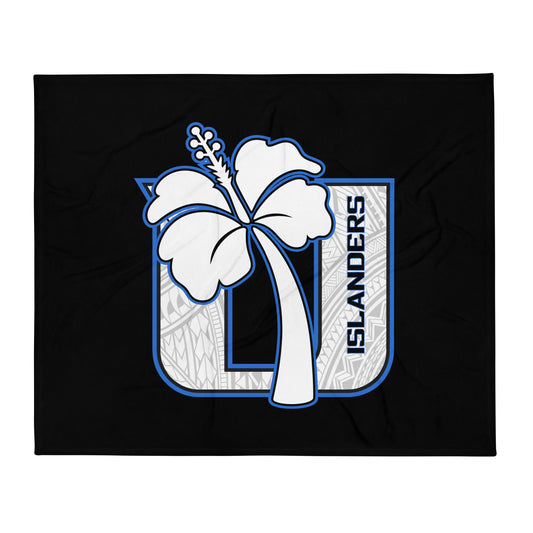 Throw Blanket | Lady Islanders | Crest Logo