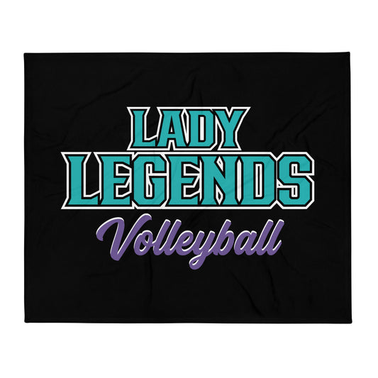 Throw Blanket | Lady Legends Volleyball