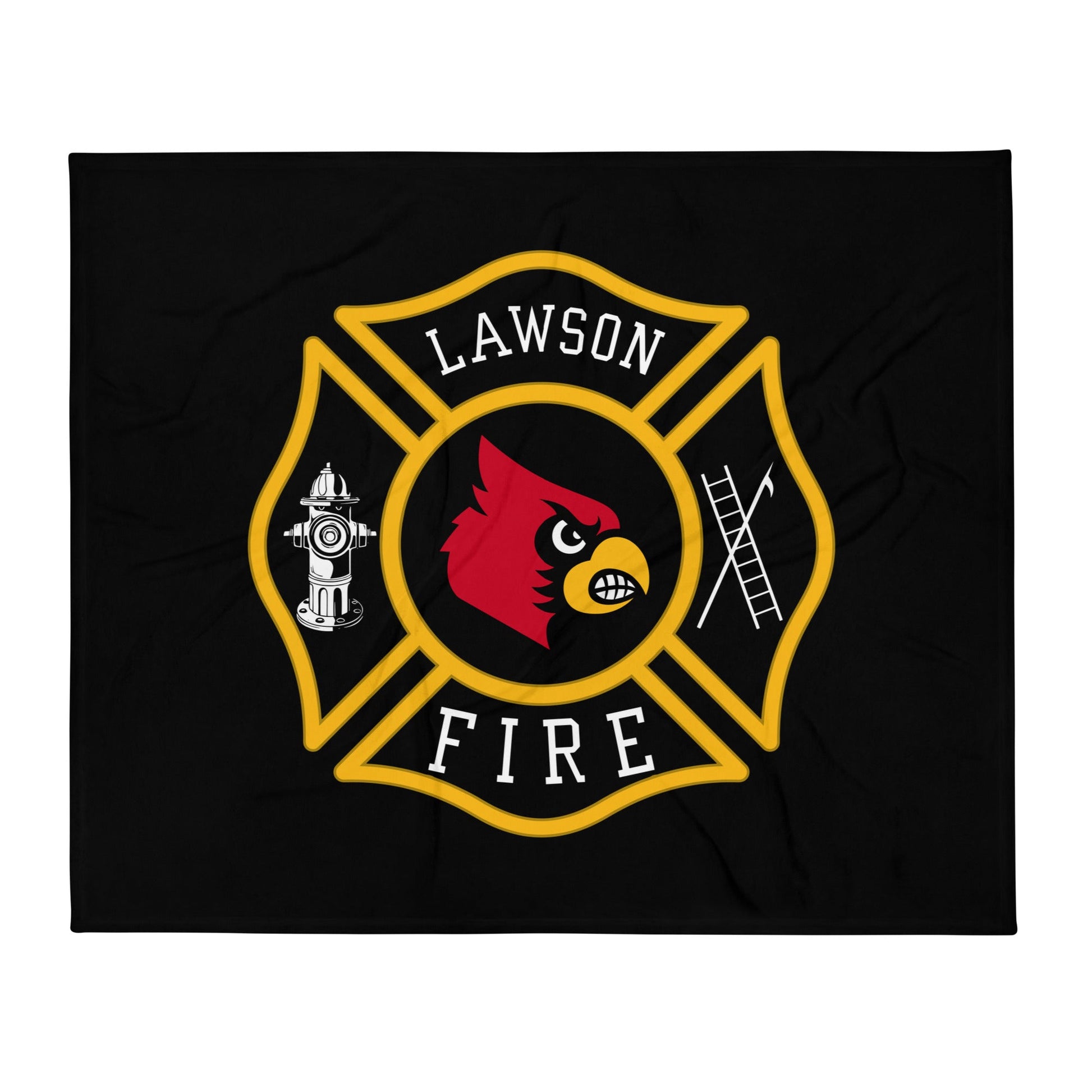Throw Blanket | Lawson Fire Department | Crest Logo