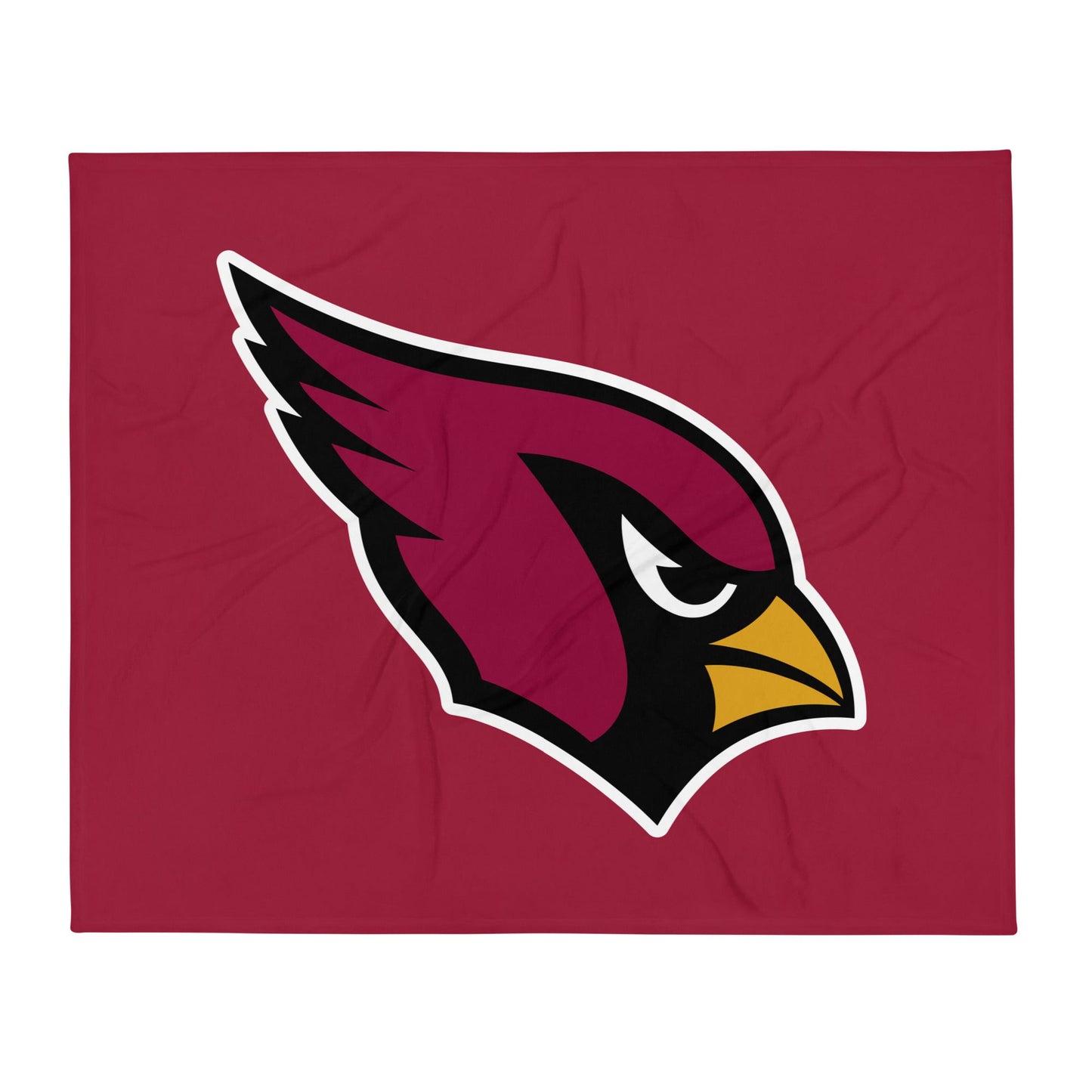 Throw Blanket | Lowell W Lacrosse | Redwing Mascot Logo