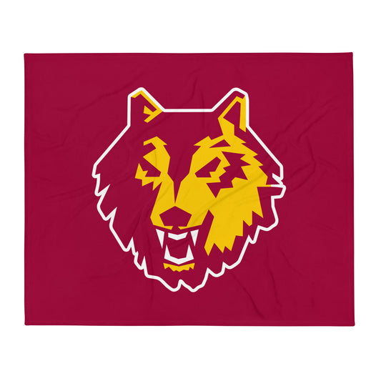 Throw Blanket | Loyola University Chicago Club Waterpolo