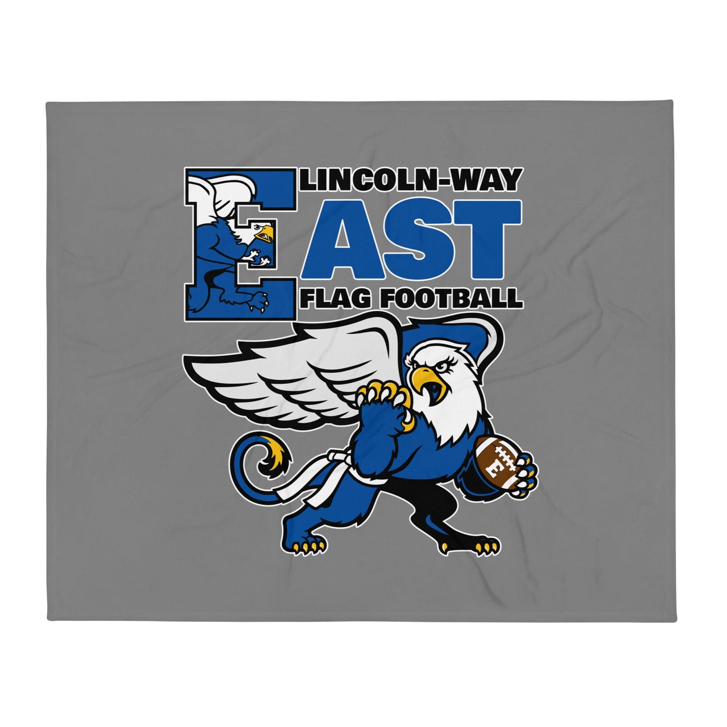 Throw Blanket | LWE Flag Football | Vanguard Logo
