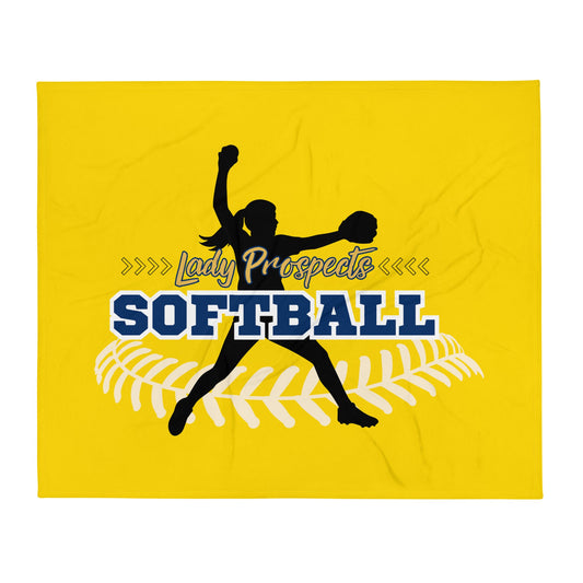 Throw Blanket | Marucci Prospects | Fastpitch Crest Logo