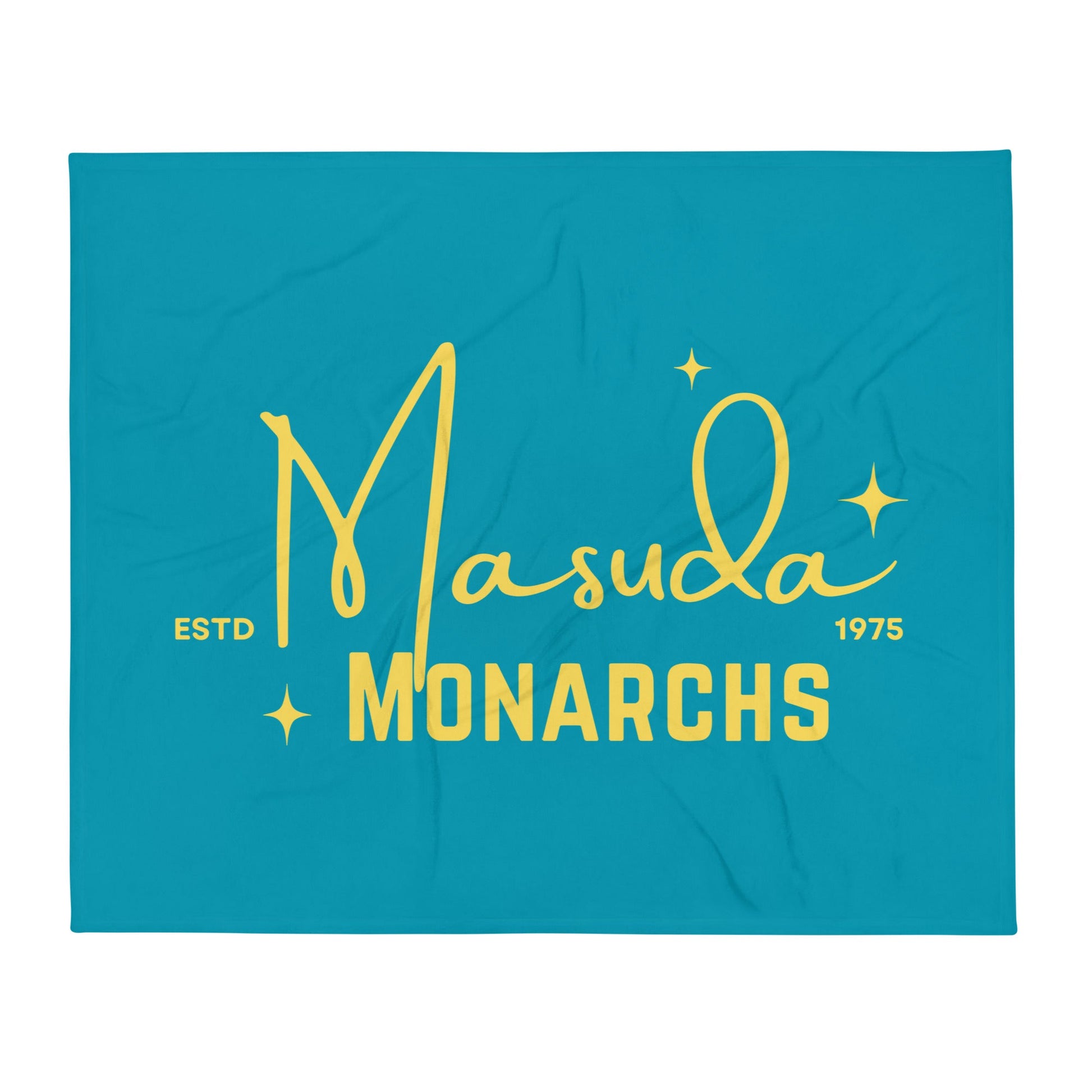 Throw Blanket | Masuda Middle School | Alt Script Logo
