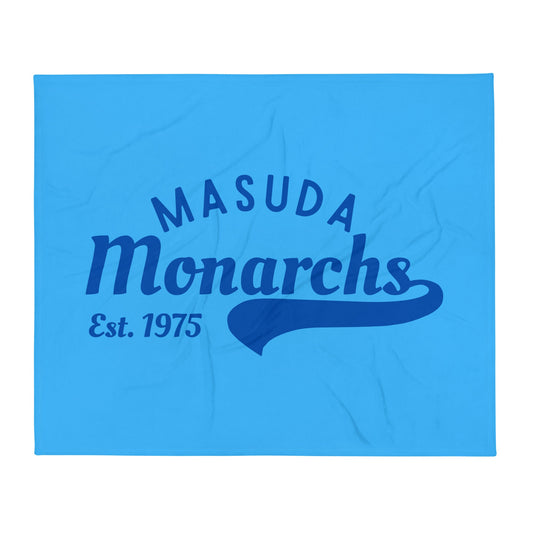 Throw Blanket | Masuda Middle School | Script Logo