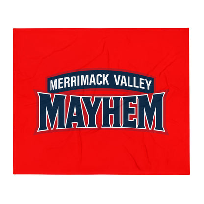 Throw Blanket | Merrimack Valley Mayhem | Script Logo