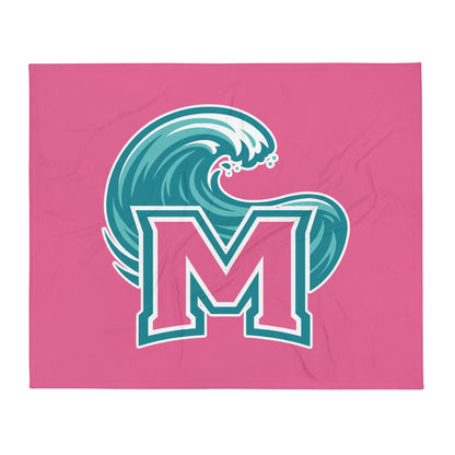 Throw Blanket | Miami Waves
