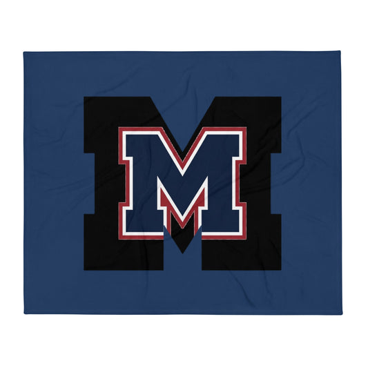 Throw Blanket | Michigan Select Baseball | M Lettermark Logo