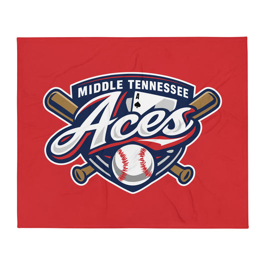 Throw Blanket | Middle TN Aces 8u