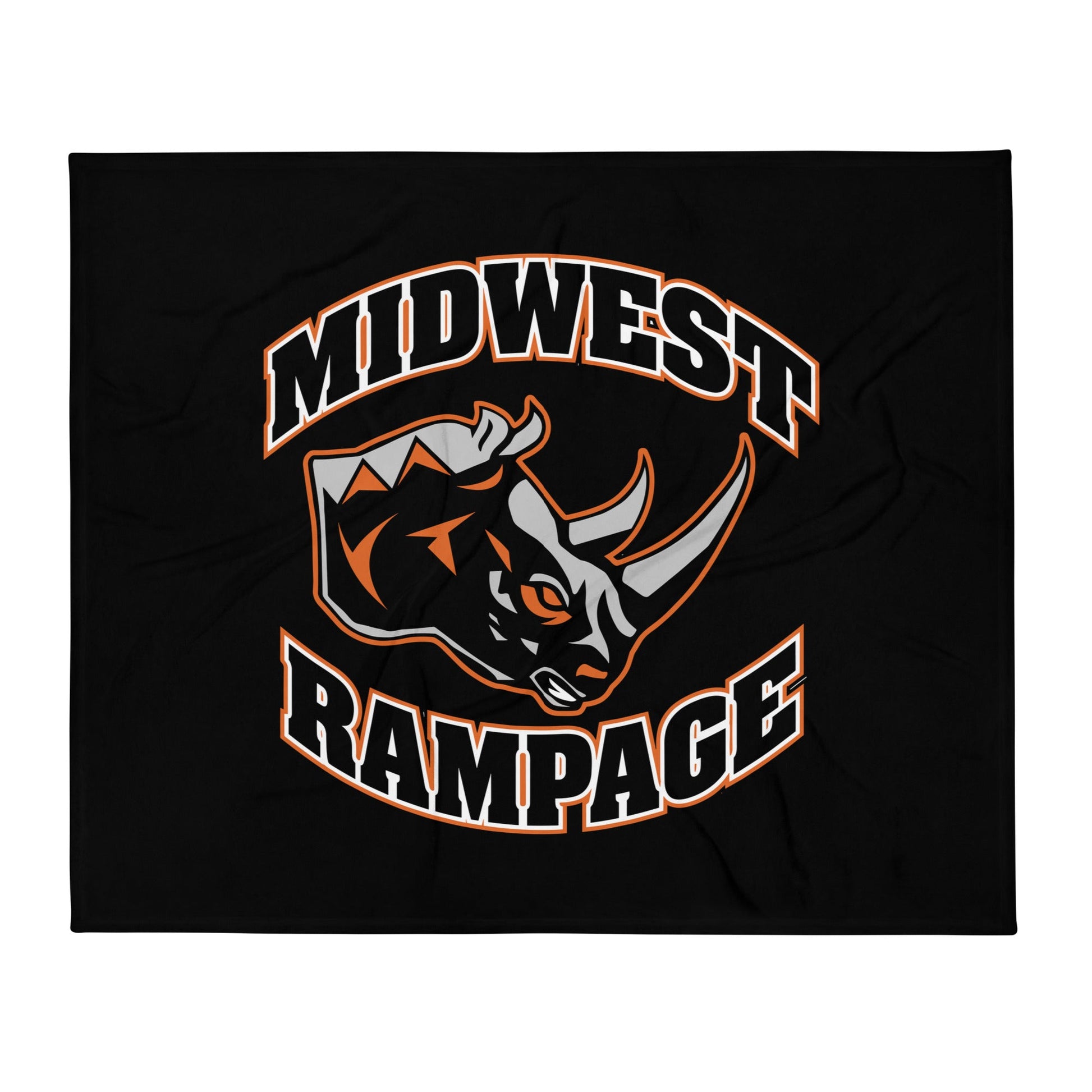 Throw Blanket | Midwest Rampage | Crest Logo