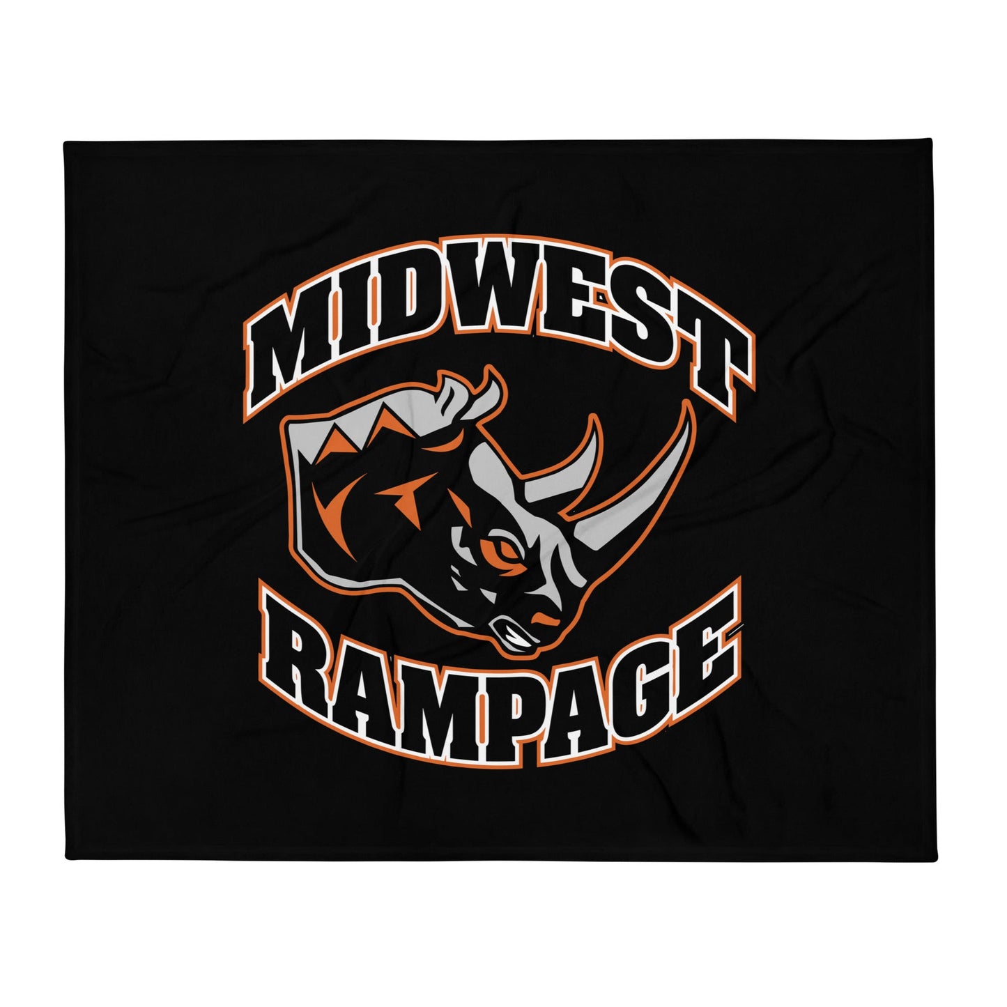 Throw Blanket | Midwest Rampage | Crest Logo