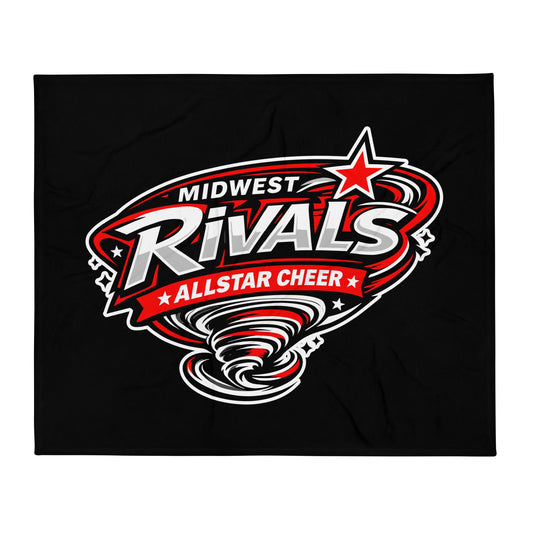 Throw Blanket | Midwest Rivals Allstar Cheer