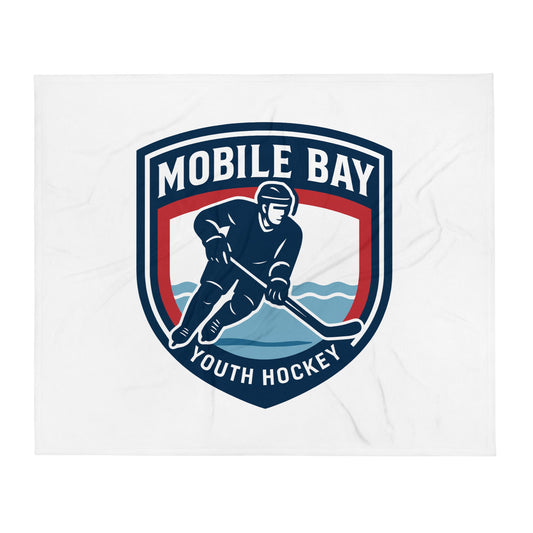 Throw Blanket | Mobile Bay Youth Hockey