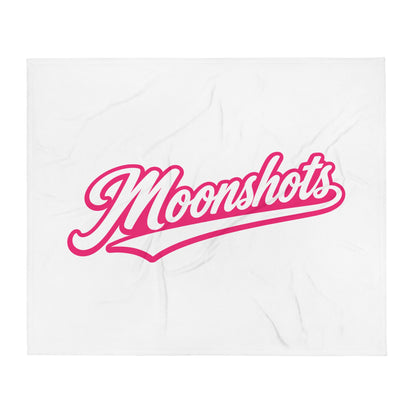 Throw Blanket | Moonshots | Script Logo