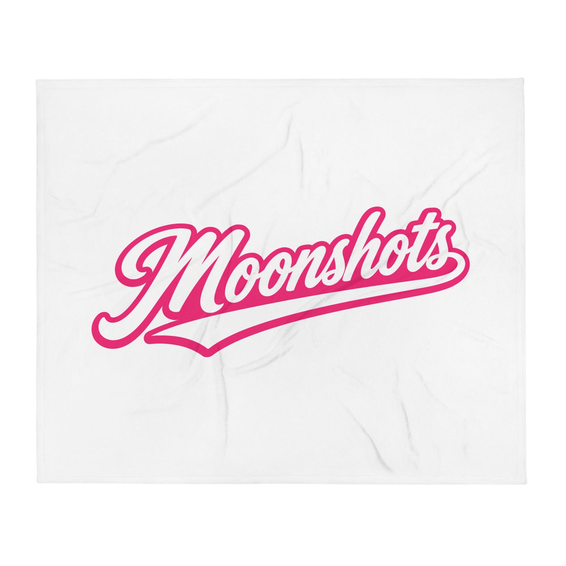 Throw Blanket | Moonshots | Script Logo