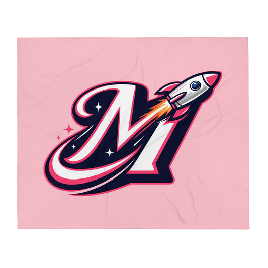 Throw Blanket | Moonshots | Stellar Strike Logo