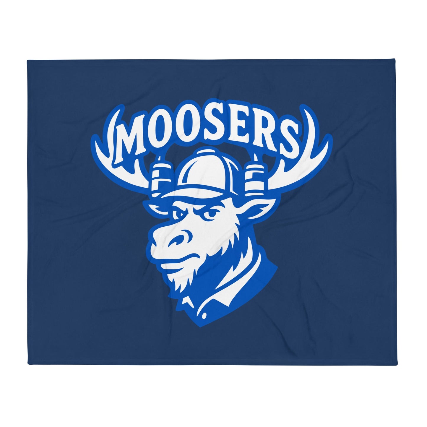Throw Blanket | Moosers | Mascot Logo