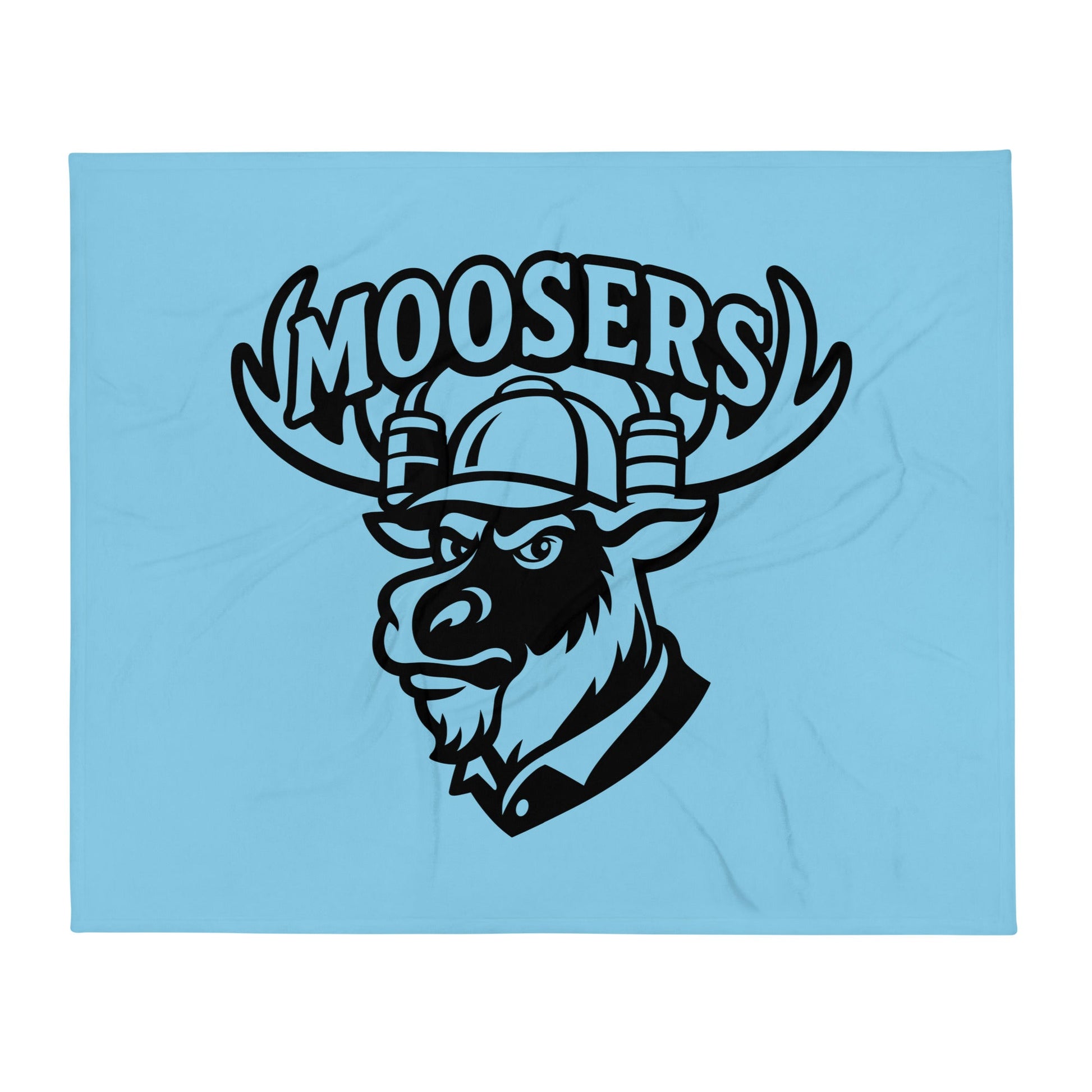 Throw Blanket | Moosers | Vanguard Logo