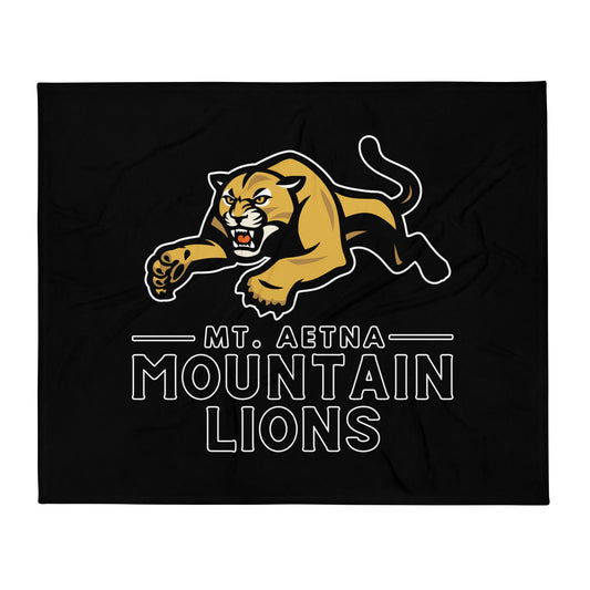 Throw Blanket | Mt. Aetna Adventist School | Emblem Logo