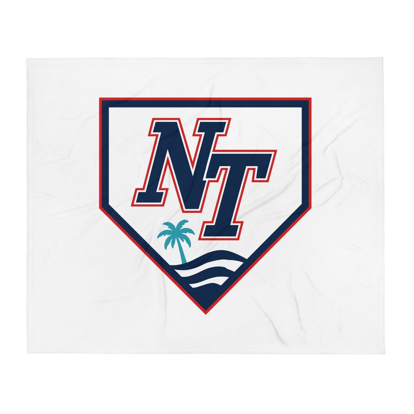 Throw Blanket | Naples Tide | Shield Logo