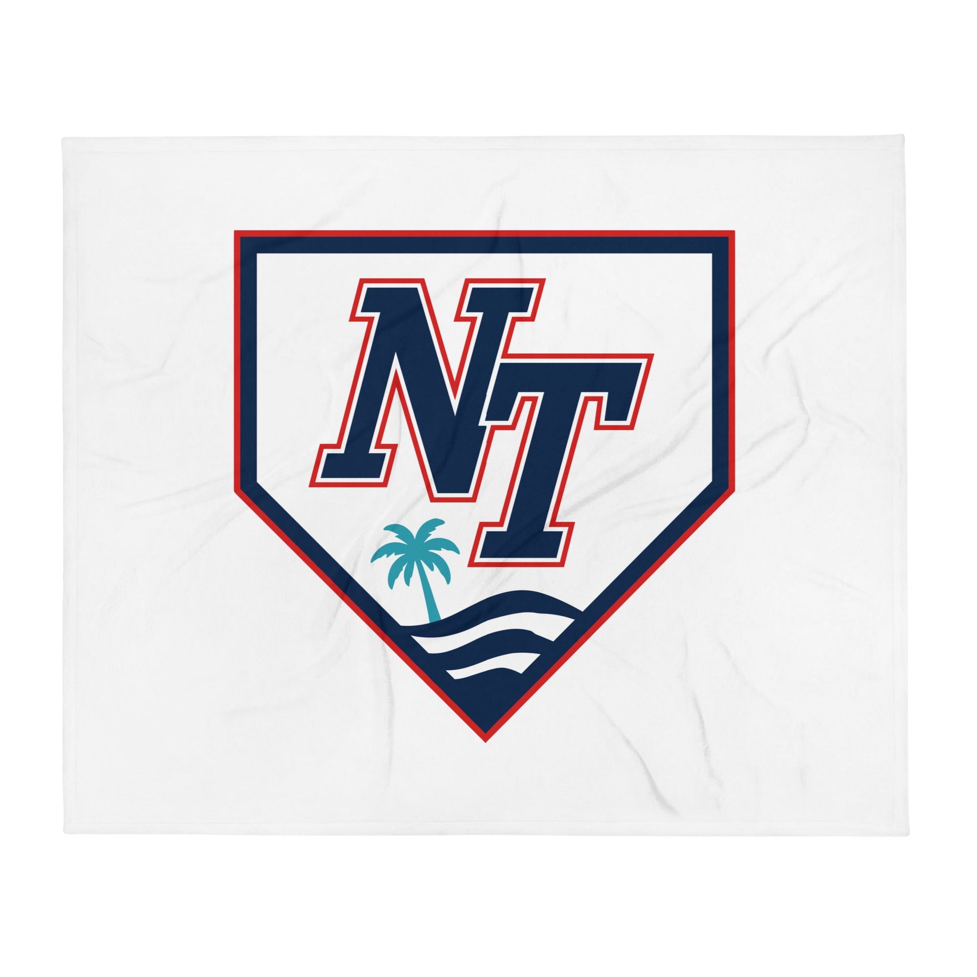 Throw Blanket | Naples Tide | Shield Logo