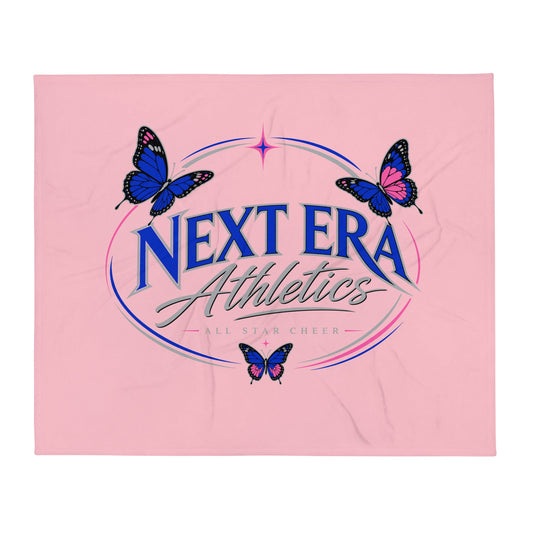 Throw Blanket | Next Era Athletics | Crest Logo