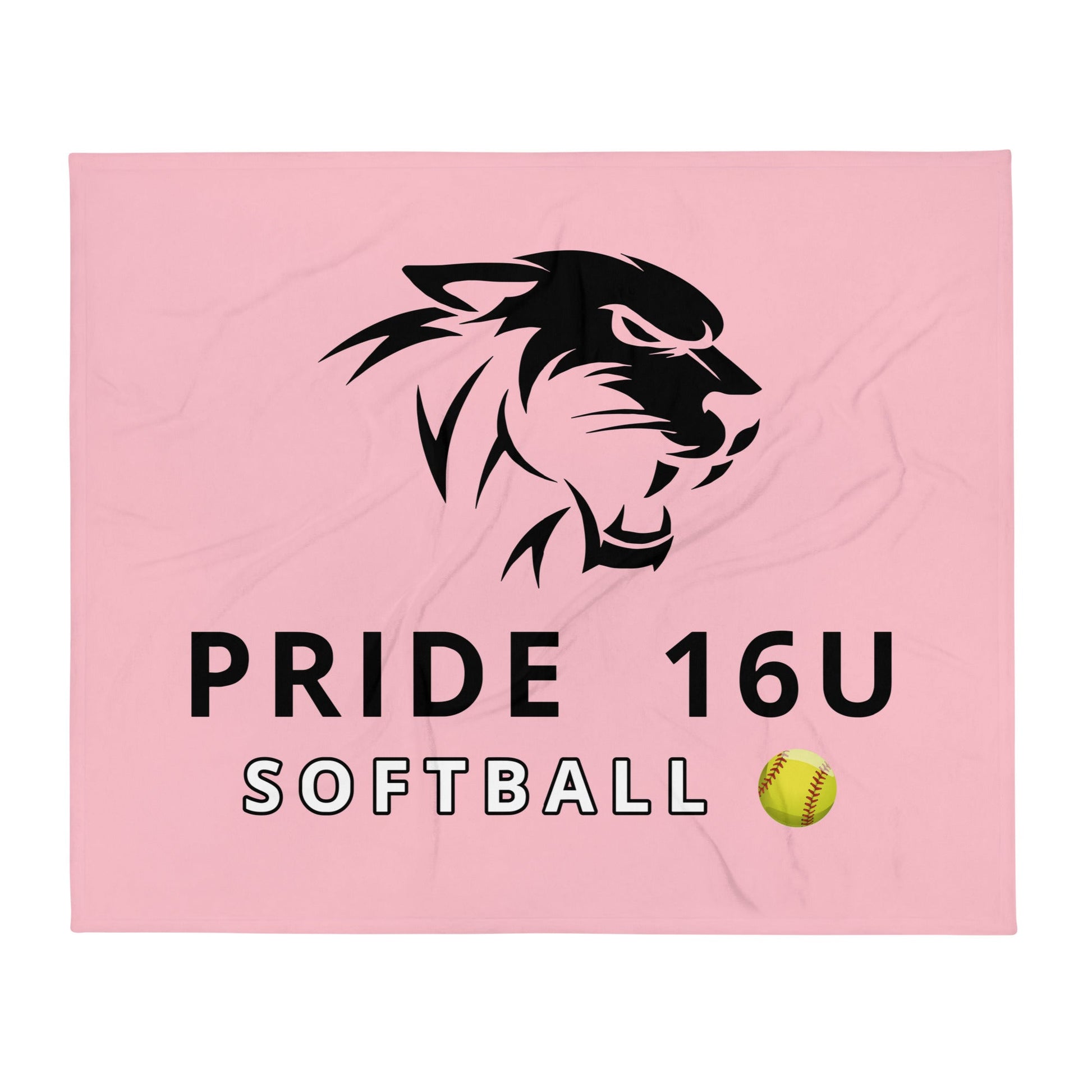 Throw Blanket | NNY Pride Softball | Emblem Logo
