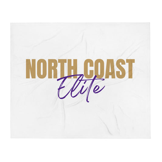 Throw Blanket | North Coast Elite Inc | Alt Script Logo