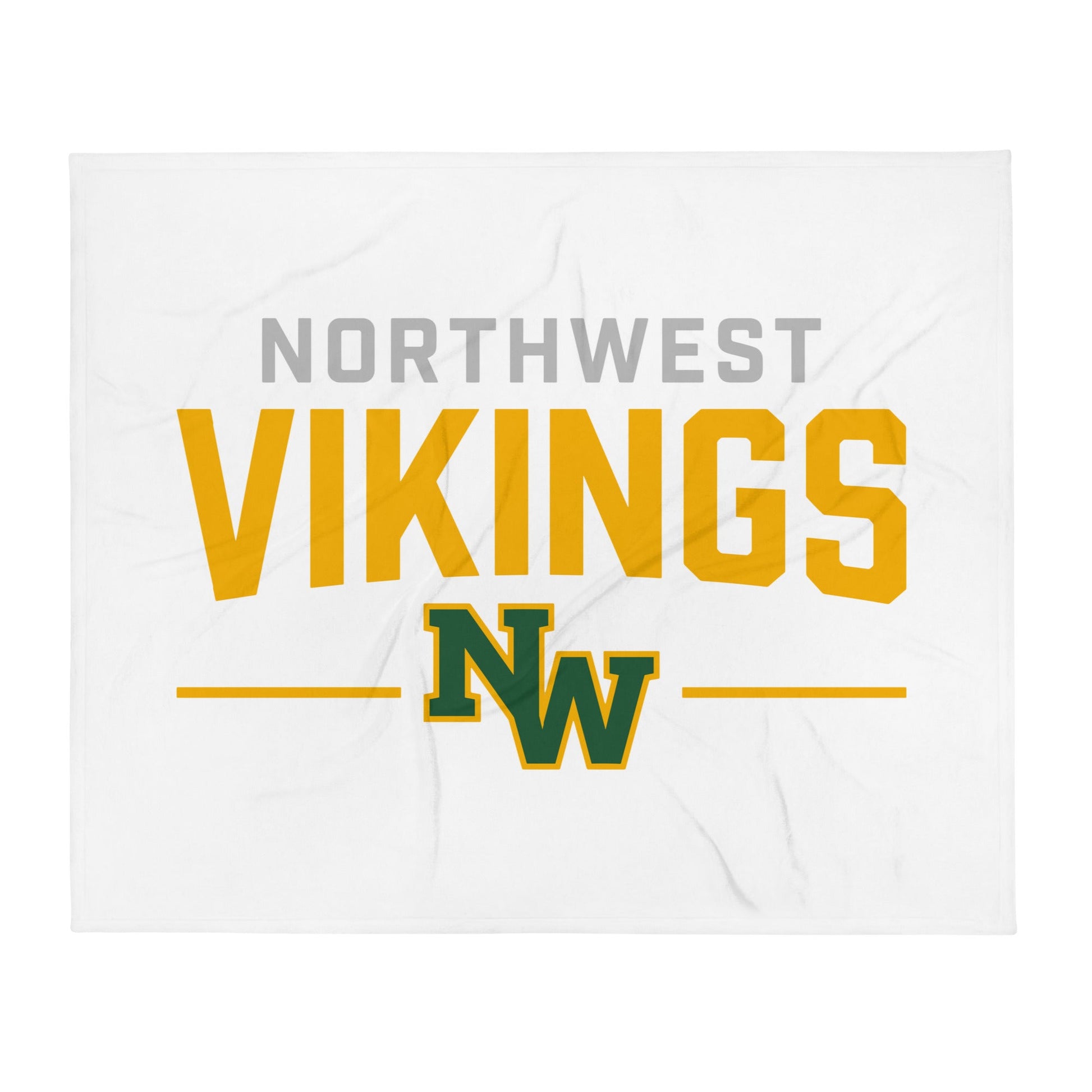 Throw Blanket | Northwest High School | Vikings Logo