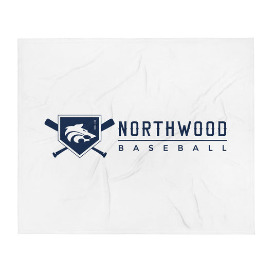 Throw Blanket | Northwood High School Baseball | Valor Logo
