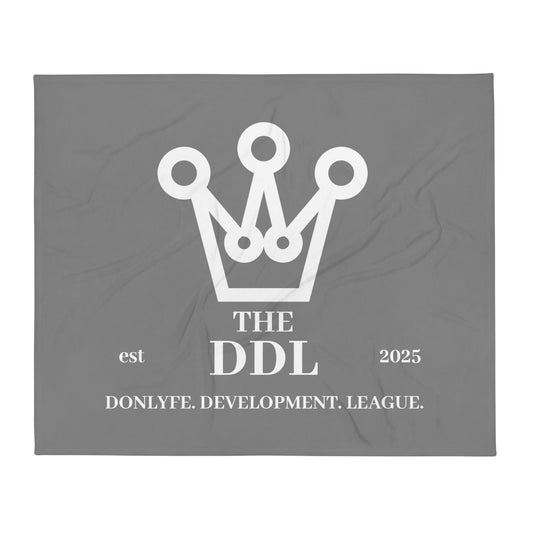 Throw Blanket | Official DDL Merchandise | Crest Logo