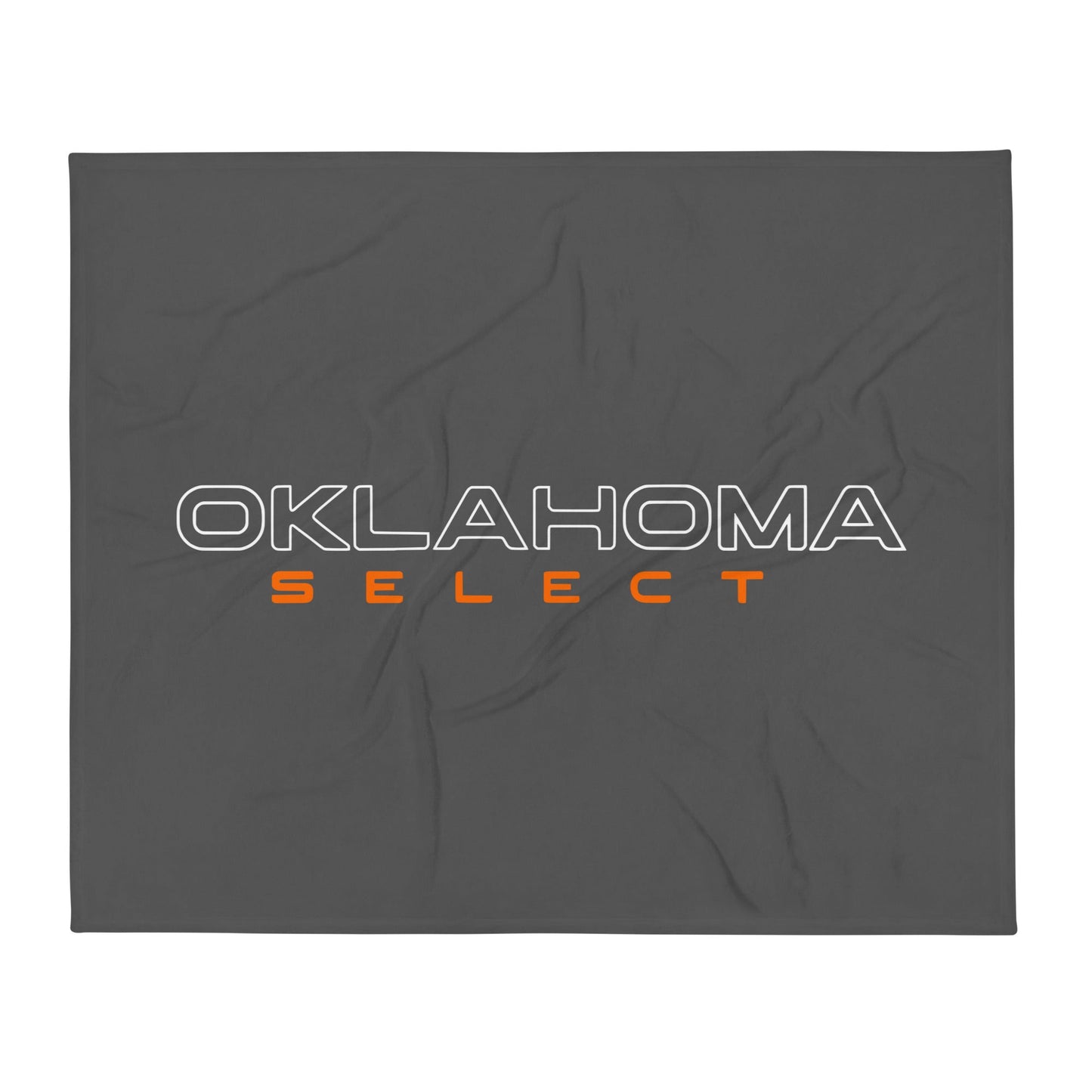Throw Blanket | Oklahoma Select Ball | Modern Script Logo