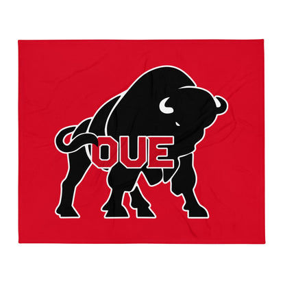 Throw Blanket | OUE | Mascot Logo