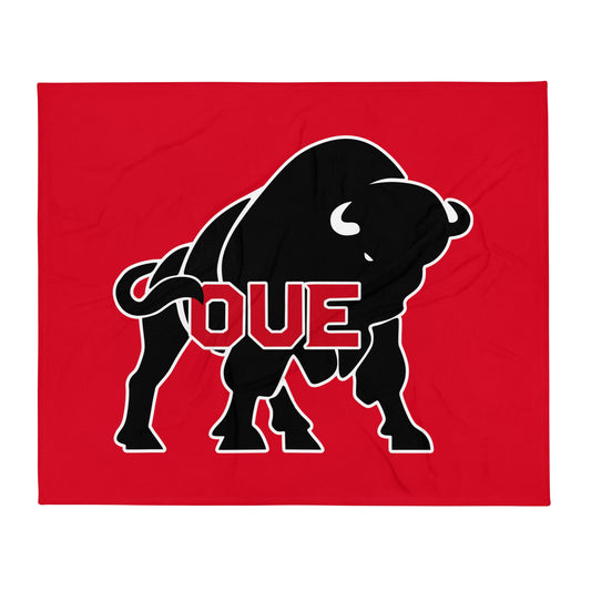 Throw Blanket | OUE | Mascot Logo
