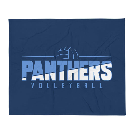 Throw Blanket | Page County High School Volleyball | Vanguard Logo