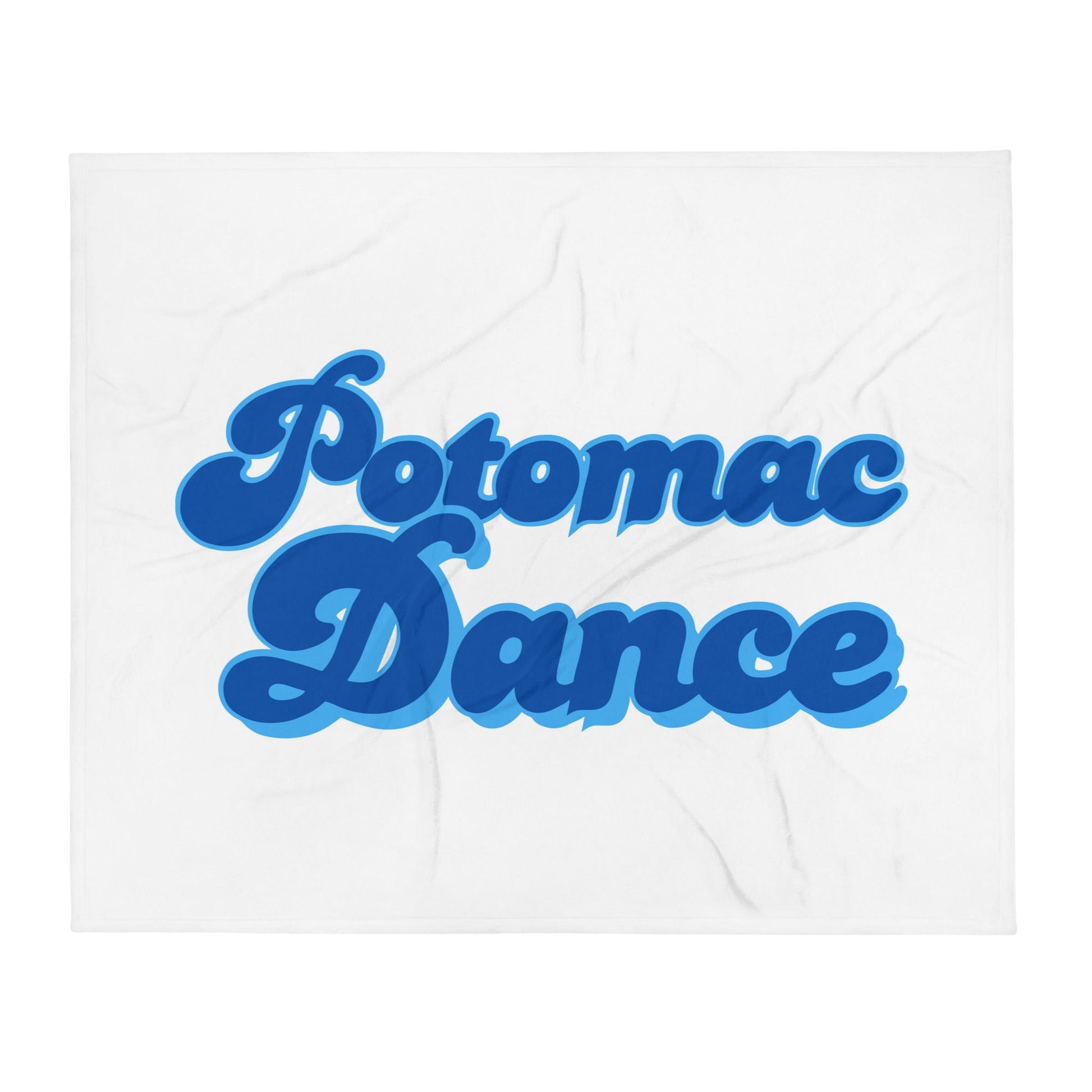 Throw Blanket | PANTHER ROYALE | Potomac Dance Logo
