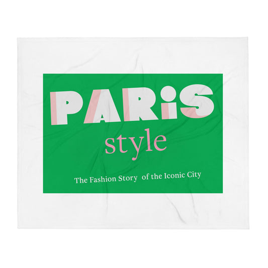 Throw Blanket | Paris Style